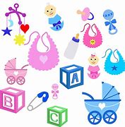 Image result for Cartoon Baby Girl Items