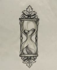 Image result for Hourglass Line Art