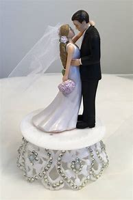 Image result for Bride and Groom Cake Topper SVG