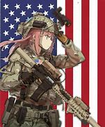 Image result for Military U.S. Soldier Anime