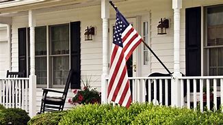 Image result for American Flag Home