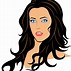 Image result for Lady Face Clip Art