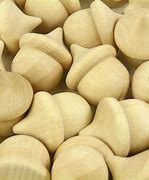 Image result for Decorative Wooden Acorns