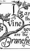 Image result for Vine and Branches Clip Art