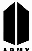 Image result for BTS Army Logo Black and White