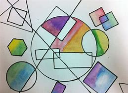 Image result for Abstract Art Geometric Shapes