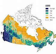 Image result for Canada Biome Map