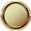 Image result for 6 X 8 Oval Frame Gold