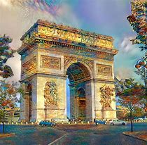 Image result for Arc De Triomphe Construction