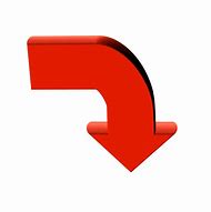 Image result for Black Down Arrow Clip Art