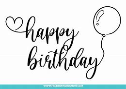 Image result for Happy Birthday Written in Cursive