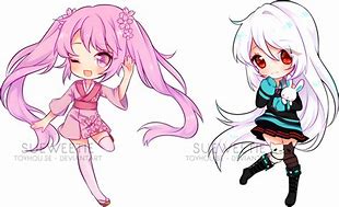 Image result for Chibi Green Hair