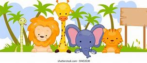 Image result for Lion Safari Animal Print Flag Template Clip Art