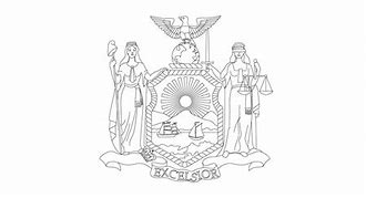 Image result for New York Flag Coloring Page