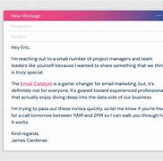 Image result for Professional Sales Email Template