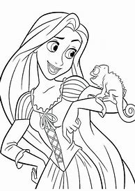 Image result for Rapunzel Black and White Coloring Pages