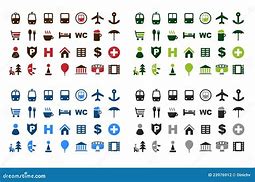 Image result for Different Map Icons