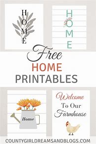 Image result for Printable House Decor