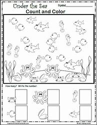 Image result for Under the Sea Worksheets Preschool