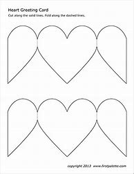 Image result for Heart Card Printable