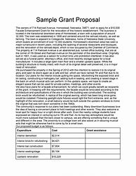 Image result for Free Grant Proposal Template Word