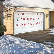 Image result for Christmas Decorations Magnetic Garage Door