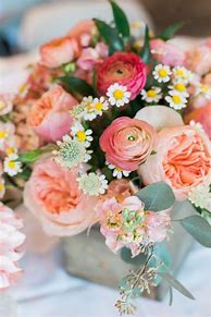 Image result for Pink Flower Arrangements Centerpieces