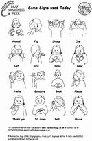 Image result for American Sign Language Picture Dictionary