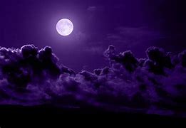 Image result for Purple Night Sky Moon