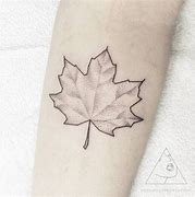 Image result for Traditional Maple Leaf Tattoo