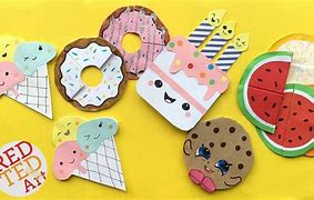 Image result for Cute Food Bookmarks