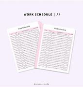 Image result for 7-Day Employee Schedule Template