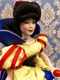 Image result for Snow White Porcelain Doll