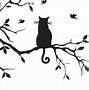 Image result for Bird On Branch Silhouette PNG