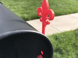 Image result for Fleur De Lis Mailbox