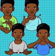 Image result for Sign Language Clip Art for Kids I Need Space