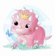 Image result for Pink Dinosaur Cartoon Characters