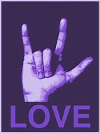 Image result for Deaf Sign for I Love You