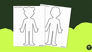 Image result for Outline of a Person Front and Back