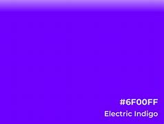 Image result for Electric Indigo Color