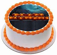 Image result for Edible Cake Toppers Halloween