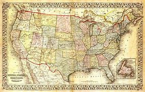 Image result for old maps of america