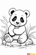 Image result for Panda Coloring Pages Hard