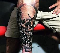 Image result for Skull Forearm Sleeve Tattoo