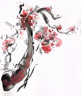 Image result for Japanese Ink Painting Mountain