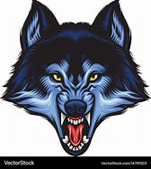 Image result for Angry Wolf Face Vector