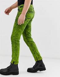 Image result for Green Acid Wash Jeans