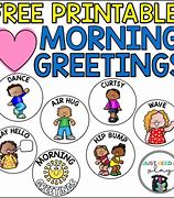 Image result for Morning Greetings School