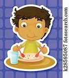 Image result for Person Eating Clip Art