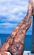 Image result for Evil Skull Sleeve Tattoos